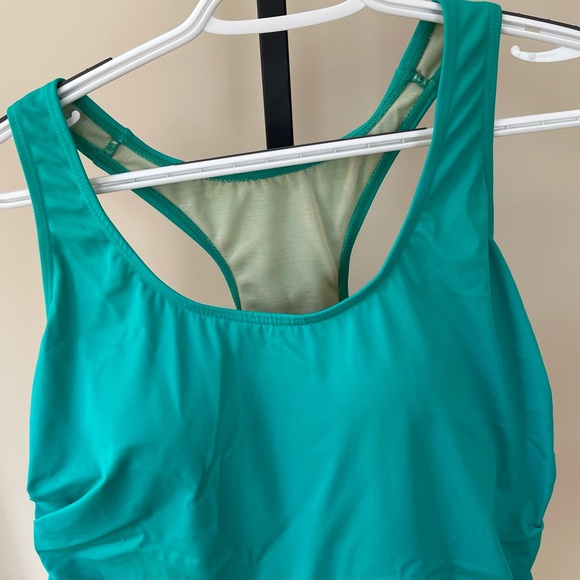 Swimsuits For All Cropped Racerback Tankini - Picture 2 of 4